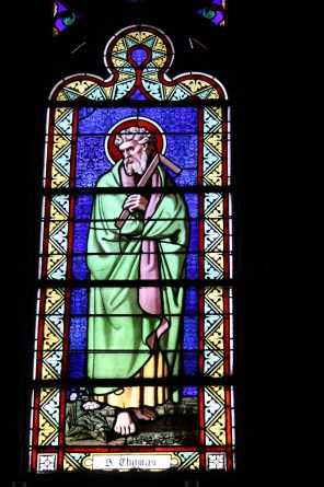 사도 성 토마스_photo by Reinhardhauke_in the church of Saint-Bernard de la Chapelle in Paris_France.jpg